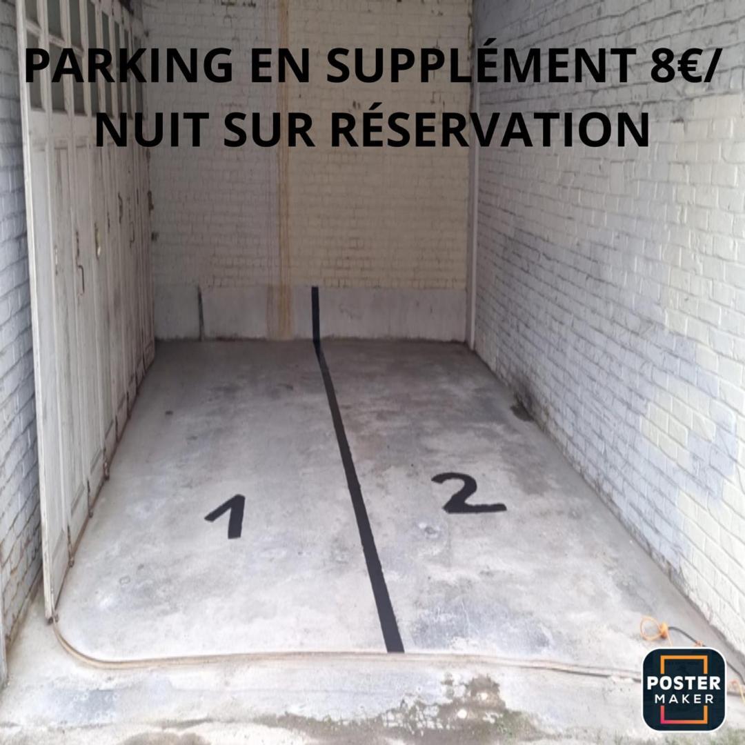 VALSCOSY centre ville parking privé Valenciennes Exterior foto
