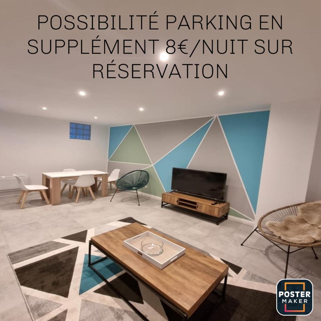 VALSCOSY centre ville parking privé Valenciennes Exterior foto